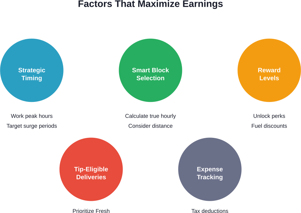 Key strategies drivers use to increase their Amazon Flex income
